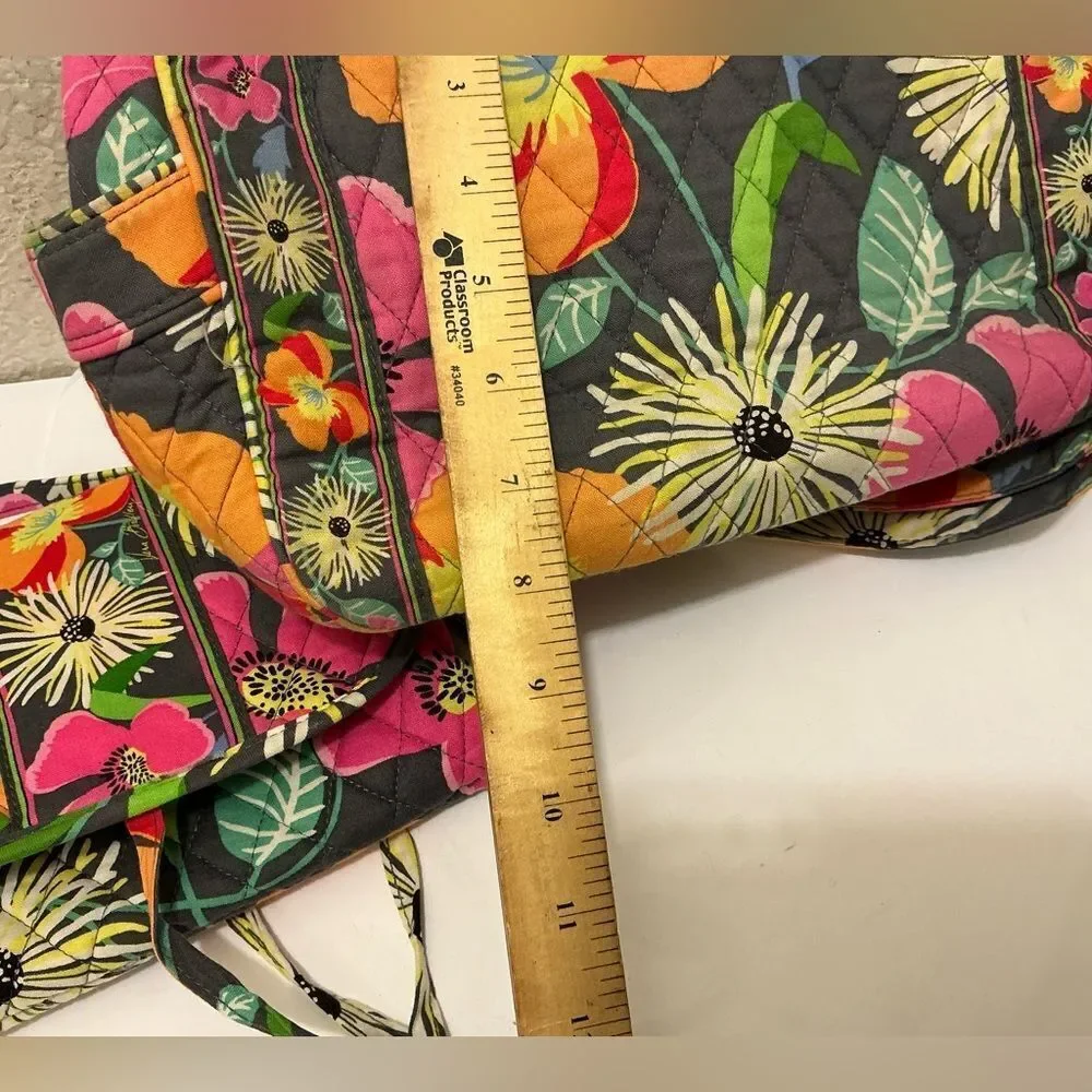 Bundle Vera Bradley shoulder and make up Floral Patterned Women's Bag